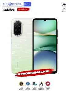 Redmi A5 - 4GB RAM - 64GB Storage - PTA Approved - 12 Months Warranty - Green - The Original Bro Mobiles - TOB51